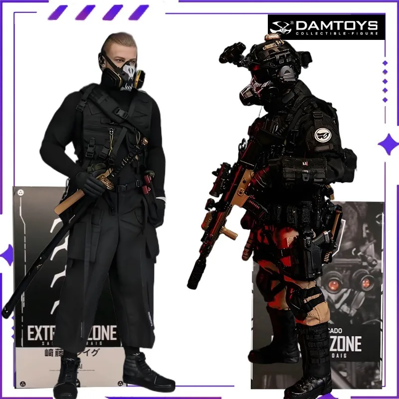 

DAMTOYS Original EBS002 Оригинальная сборная кукла Экстремальная военная зона Agent Hugh Laffer Готовый продукт Мобильный солдат МодельИгрушка