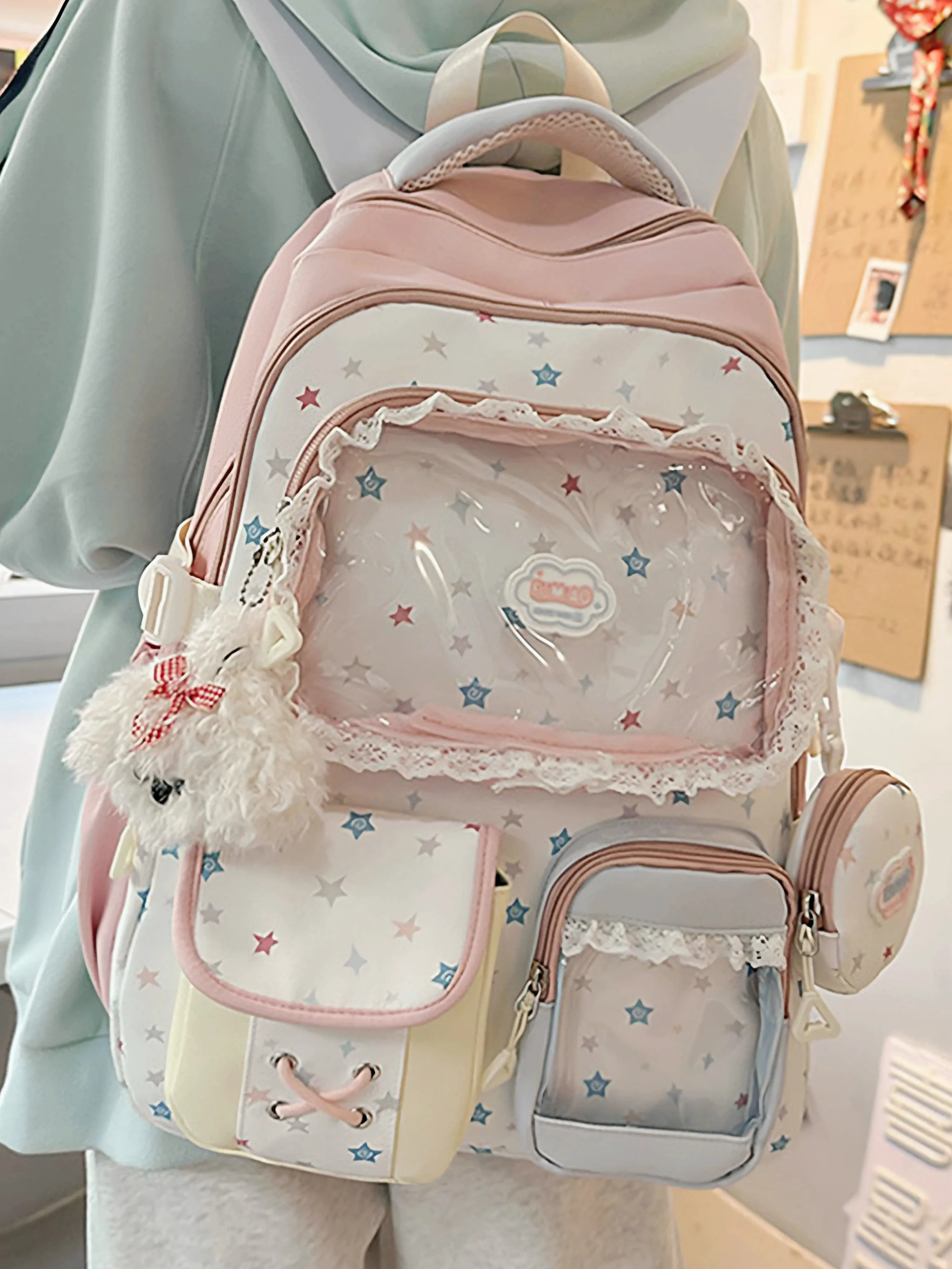 sac-a-dos-scolaire-adorable-grande-capacite-pour-filles-du-primaire-et-du-college-sac-a-double-bandouliere-mignon-style-universitaire-doux-et-confortable