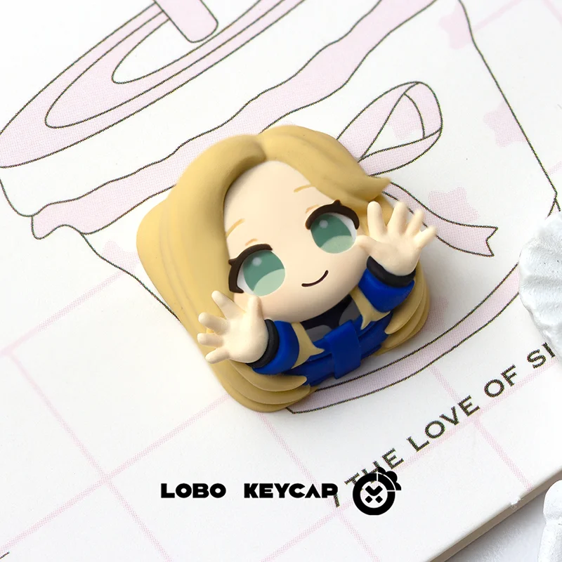 غطاء مفتاح لوبي مخصص من الراتن - مراجعة Keycaps Artisan Resin Handmade وسعره