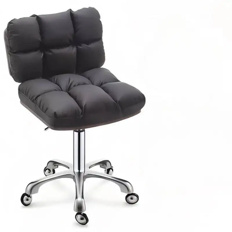 

Manicure Swivel Barber Chairs Ergonomic Manicure Professional Wheel Barber Chairs Luxury Tattoo Cadeira Salon Furniture MR50BC