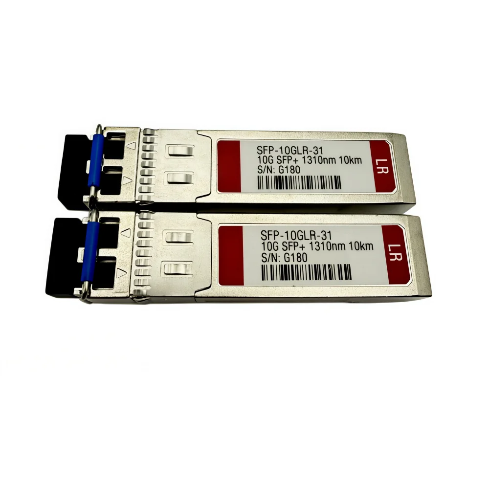 For Generic Original SFP-10GLR-31 G1809 10G SFP+ LR 1310nm 10km SMF LC DOM Switch Router Data Center Optical Transceiver Module