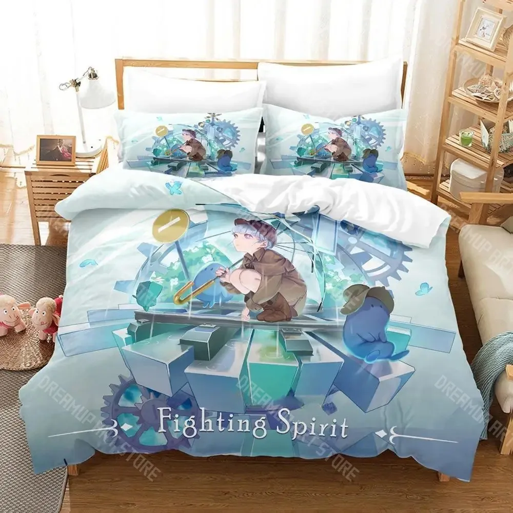 3D Printed DEEMO II Game Bedding Set for Boys Girls Duvet Cover Pillowcase Included Twin Queen King Full Single Double Sizes