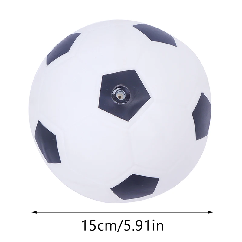 Mini balón de fútbol de goma inflable clásico para niños, tamaño 2, juguetes de jardín de infantes, deportes al aire libre, regalos para niños, 15CM