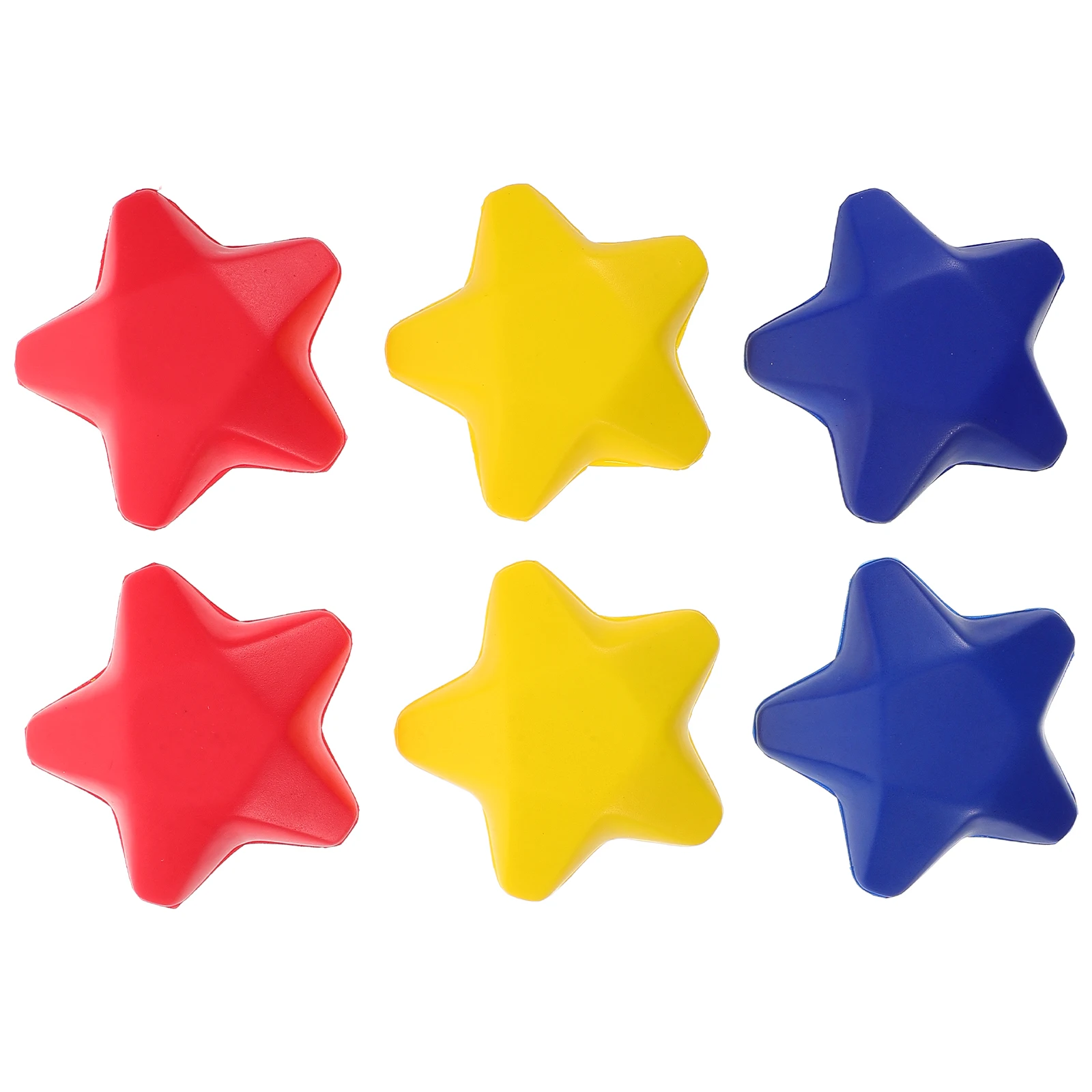 

6 Pcs Stress Ball Toys Soft Squishy Bouncy DIY Cute Christmas Party Favors Foam Grip Strength Sensory Kid Fidget Therapy