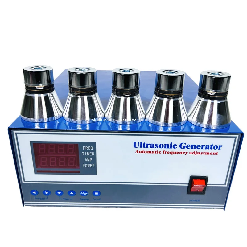 Gerador de varredura ultrassônica de 28KHz 40KHz 2400W para máquina de limpeza ultrassônica OEM limpador de peças de hardware