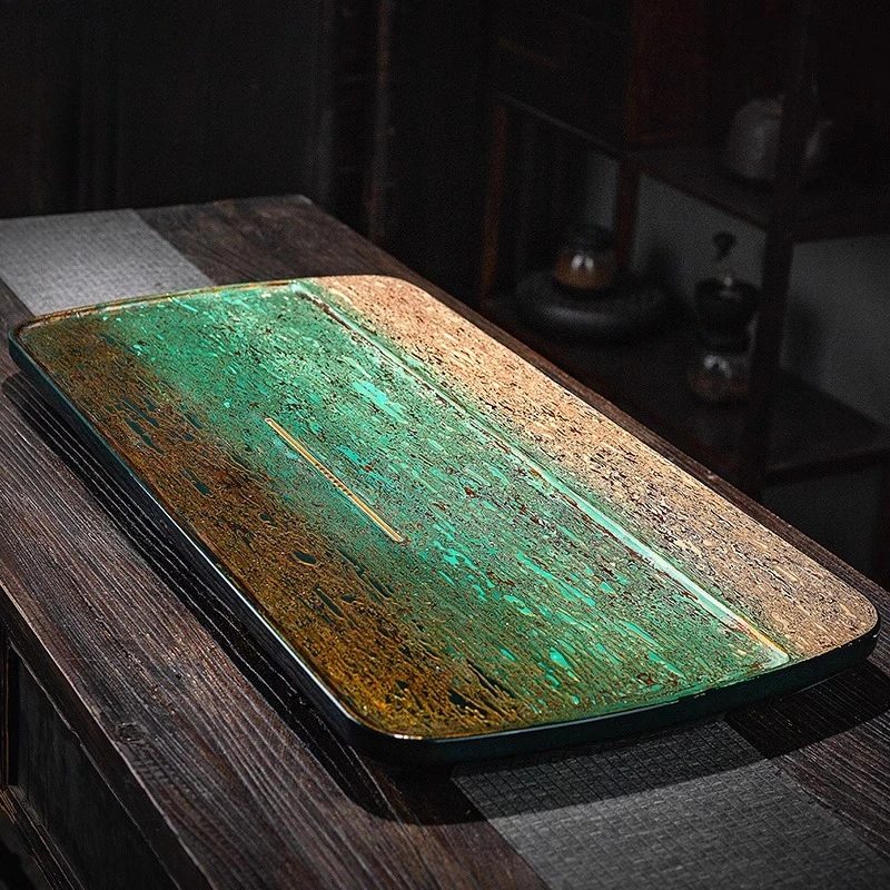 

1 meter large tea tray bakelite dry and wet high-end tea table gift box