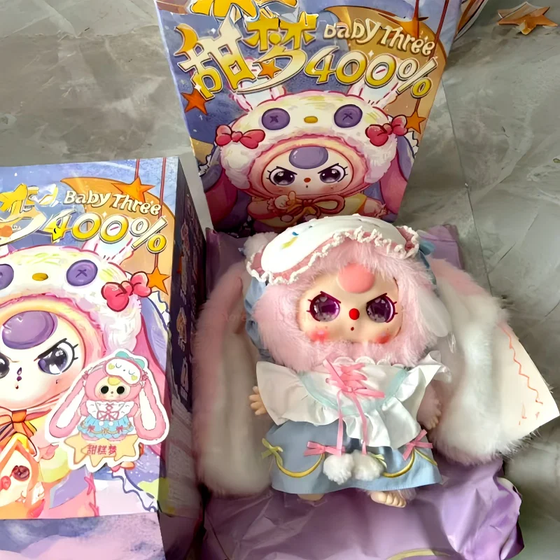 

In Stock New Arrival Baby Three 400% Sweet Dream Series Cute Blind Box Decor Vinyle Dolls Kawaii Collect Children Birthday Gifts