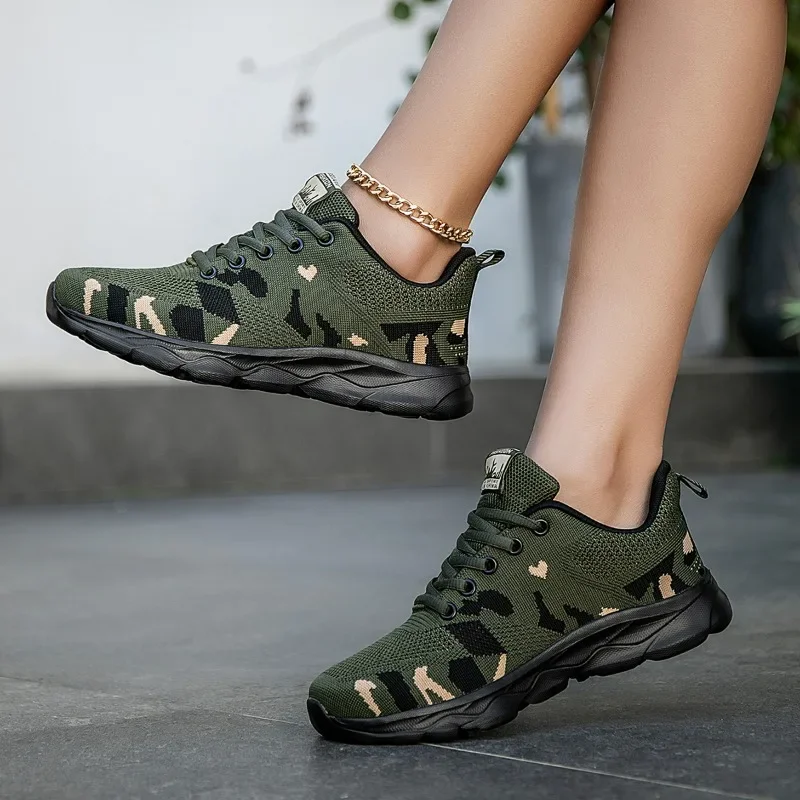 ELUVA Women Sneakers Breathable Mesh Walking Shoes Comfortable Lightweight Slip on Anti Slip Casual Fashion Sports Shoes Women