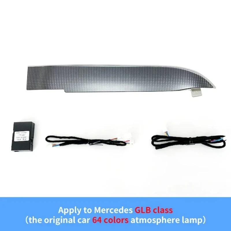 W247 Co-pilot Interior Panel Ambient Light For Mercedes Benz GLB-Class X247 Center Console Decoration Starlight