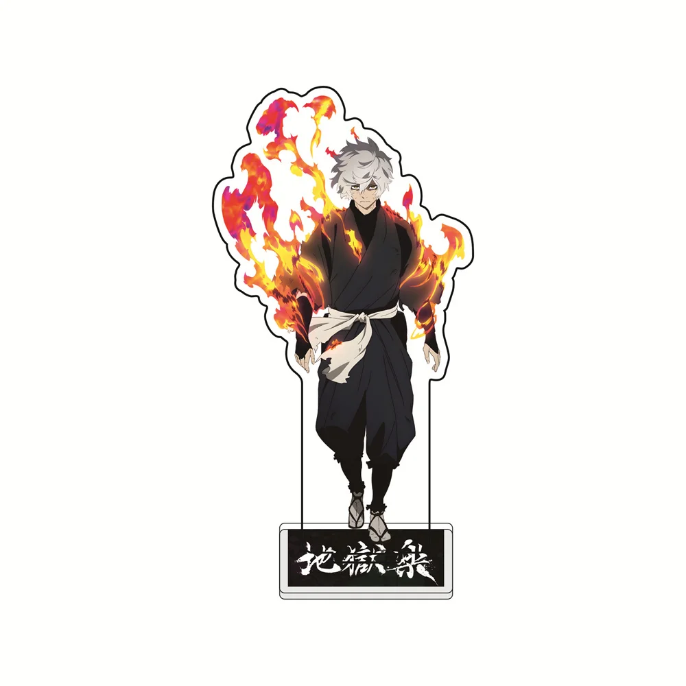 Jigokuraku Season2  15cm Anime Acrylic Stand Gabimaru/Yuzuriha Tabletop Decorations Accessories Decor Gifts Exquisite Products