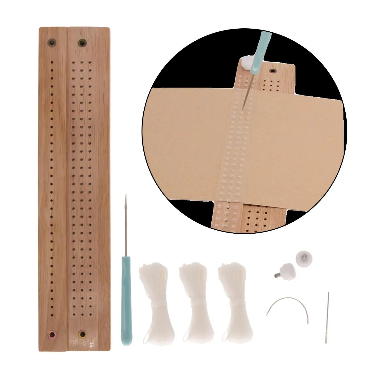 Book Binding Cradle Kits Binding Punch Guide Tool for DIY Crafts Planners