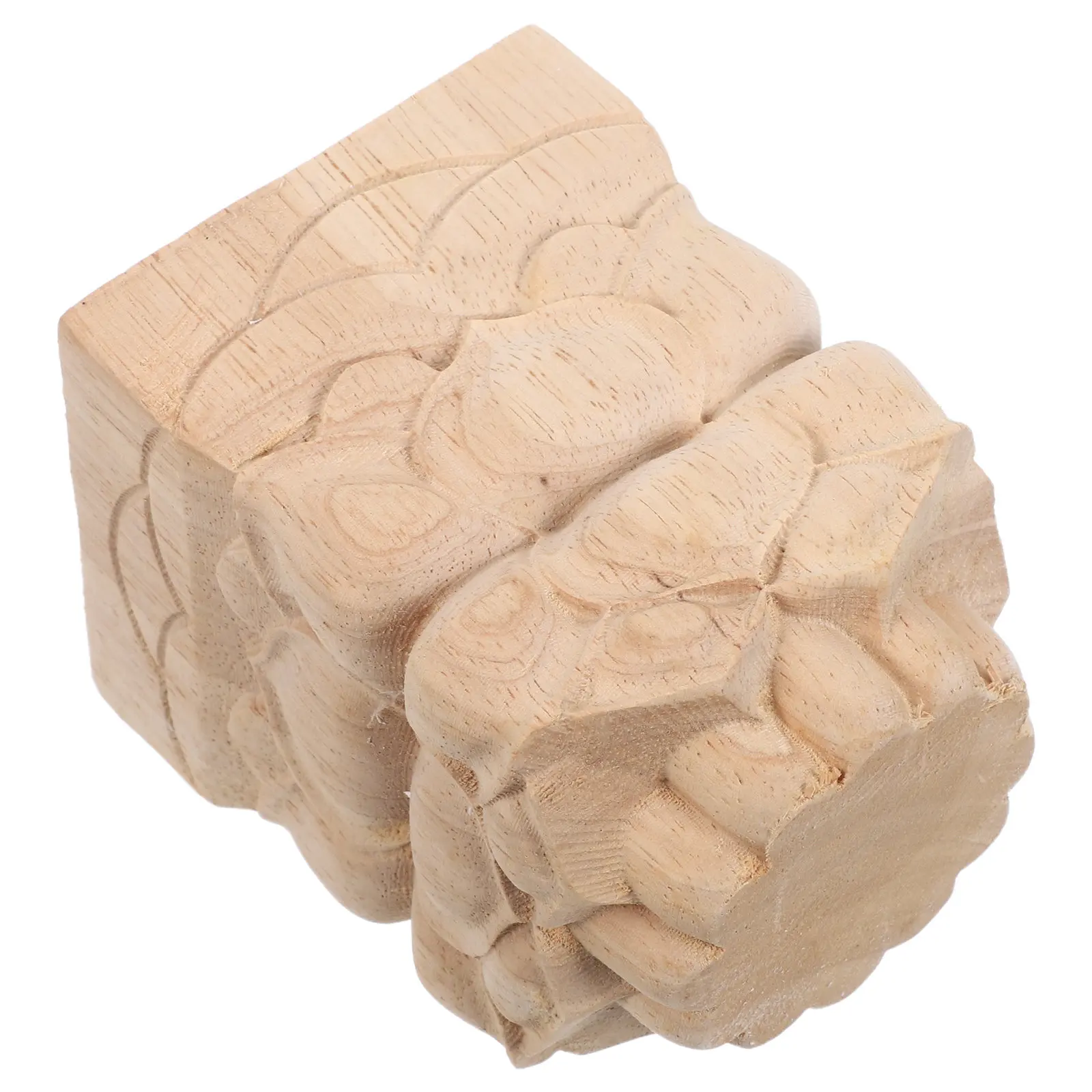 

Unfinished Wooden Finial Decorative Wood Carved Staircase Post End Bed Post Topper Furniture Ornament DIY Fence Gate Finials