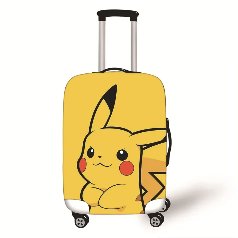 Pokemon Pikachu Protective Cover Cartoon Anime 18-32 Inch Thick Elastic Trolley Case Travel Luggage Dust Cover Accessories Gifts