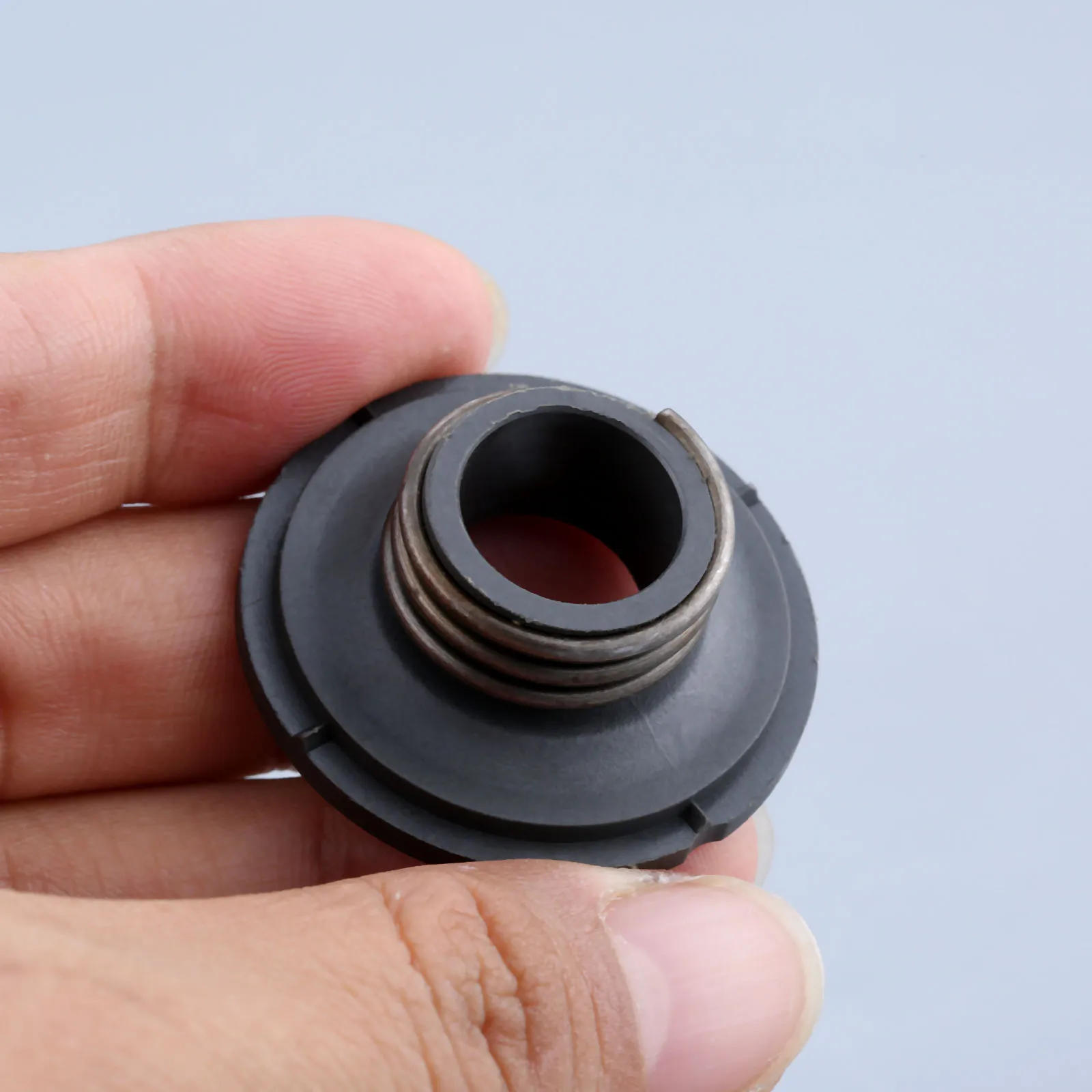 1x motosserra bomba de óleo, engrenagem de rosca infinita, funciona com husqaa 340 345 350 346xp 353 359 445 450 450e 503 93 18-01 ferramenta de jardim