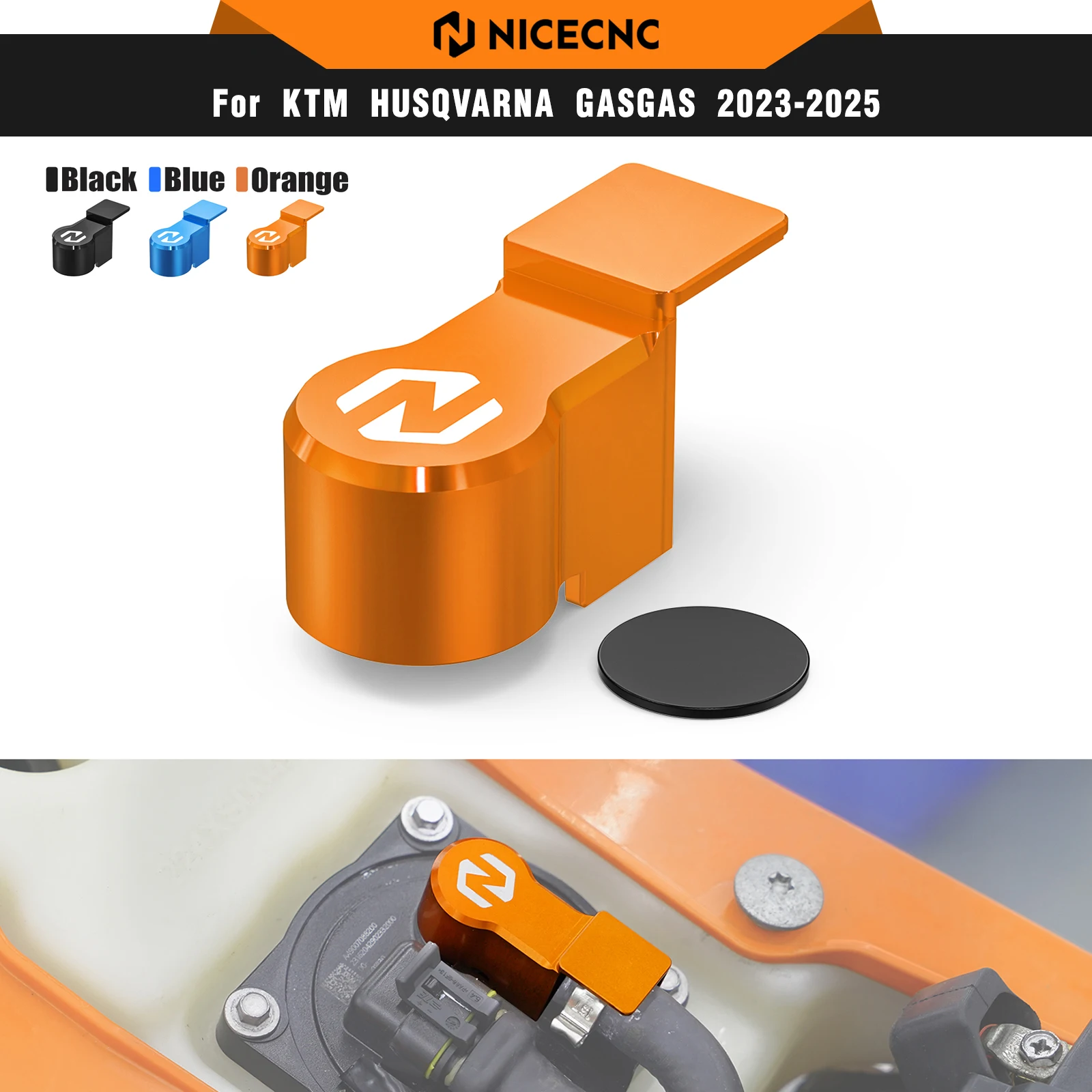

NICECNC для KTM EXC 300 2024 2025 Защитная защита топливного насоса для KTM EXCF 350 SX 125 SXF 450 XCW 500 Husqvarna TE300 GasGas EC300