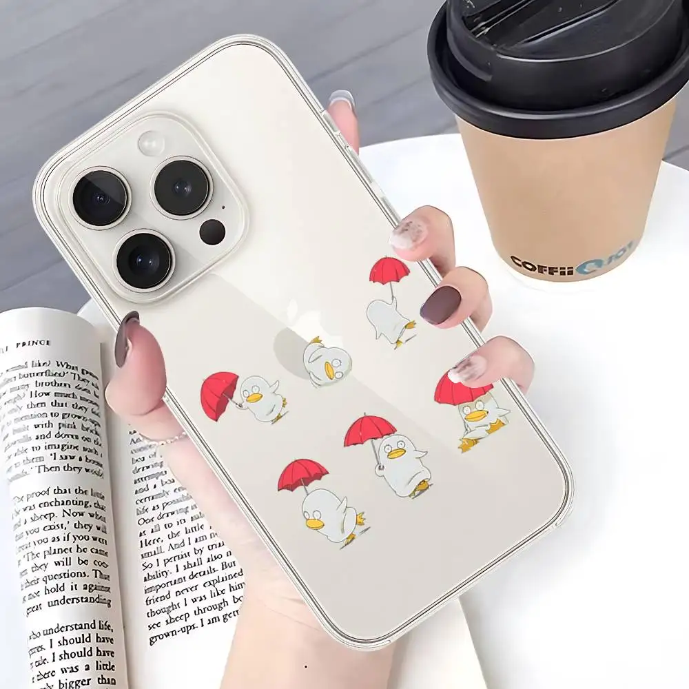 Custodia per telefono G-Gintama E-Elizabeth per IPhone 17 16 15 14 Plus 13 12 11 Pro Max Cover posteriore per telefono trasparente