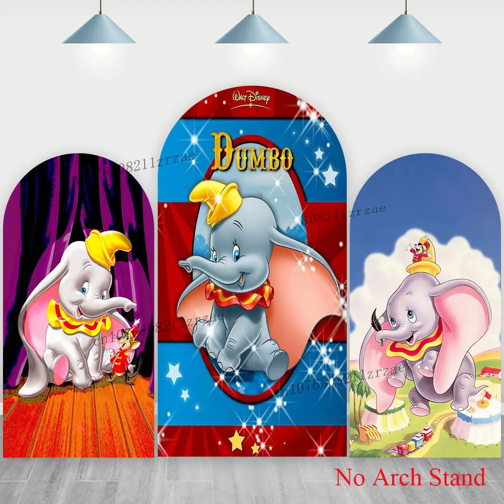 

Dumbo Arch фото фон для детей день рождения детский душ украшения поставки фон стены реквизит для фотостудии
