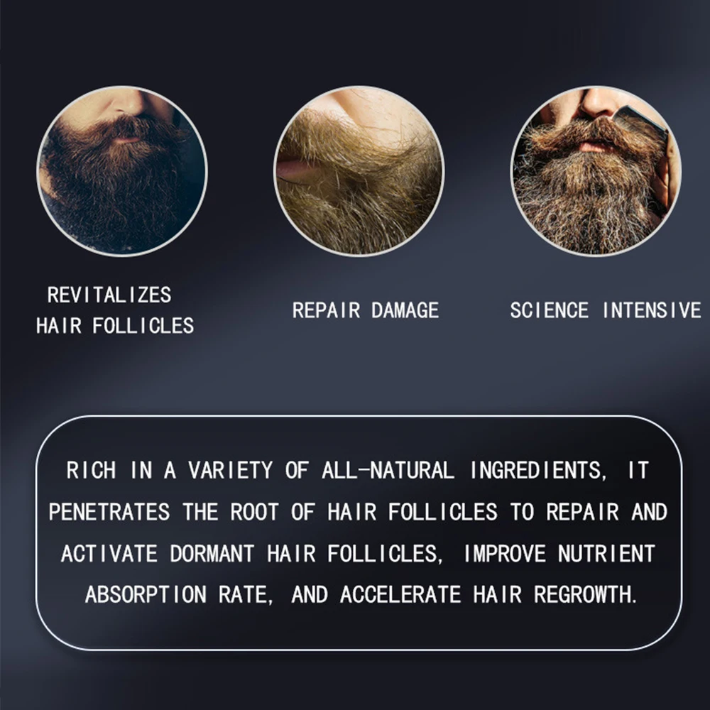 60 جرام بلسم اللحية للرجال شعر الوجه شمع نمو اللحية سماكة ترطيب مغذي كريم الشارب الاحترافي العناية باللحية