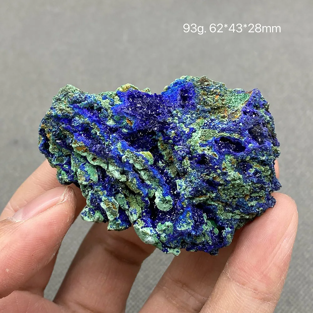 100% Natural beautiful Azurite and Malachite symbiotic mineral specimen crystal Stones and crystals Healing crystal