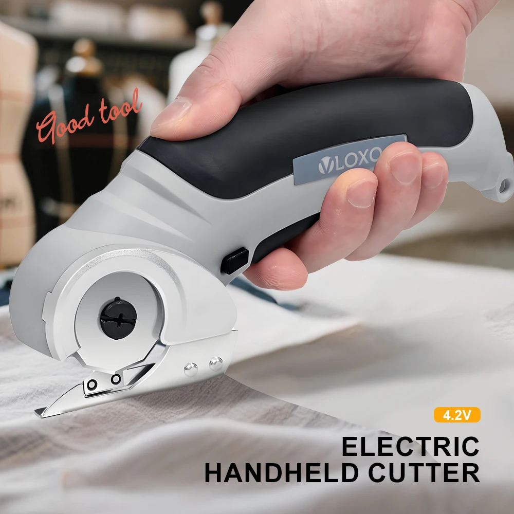 Nuevas tijeras de sastre eléctricas inalámbricas con carga USB, tijeras eléctricas portátiles de iones de litio para el hogar para cortar tela/cuero