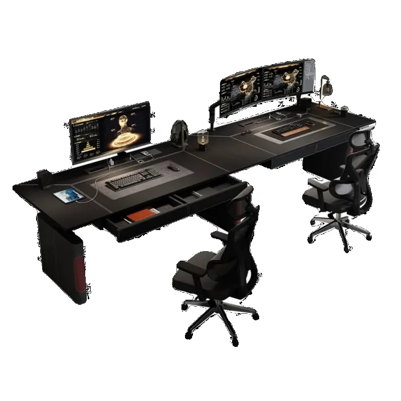 

Smart boss office desktop home desk extended e-sports computer desk