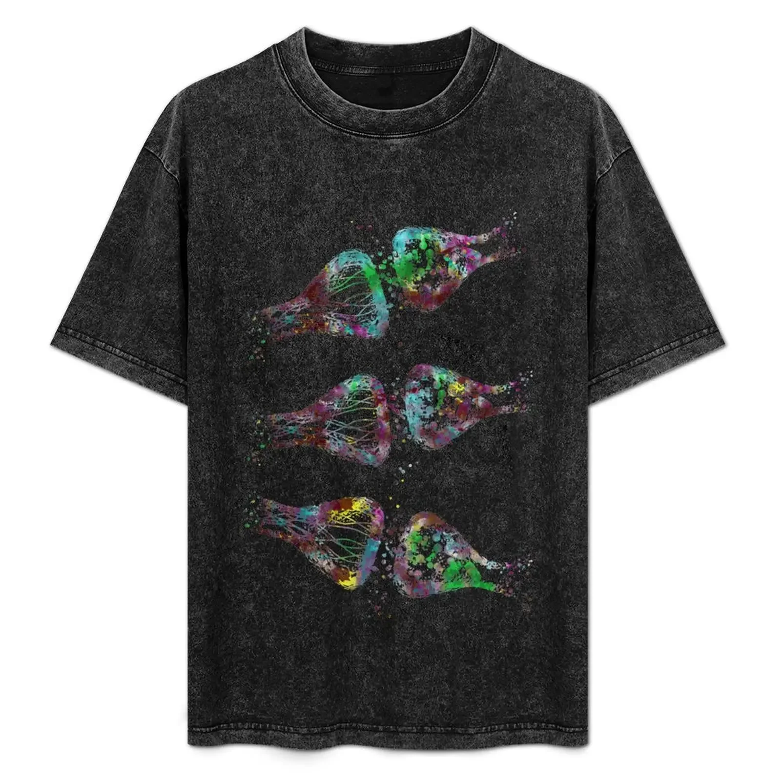 

Synapse receptor T-Shirt oversize t-shirts man Clothing Blouse oversized graphic tee t shirts men