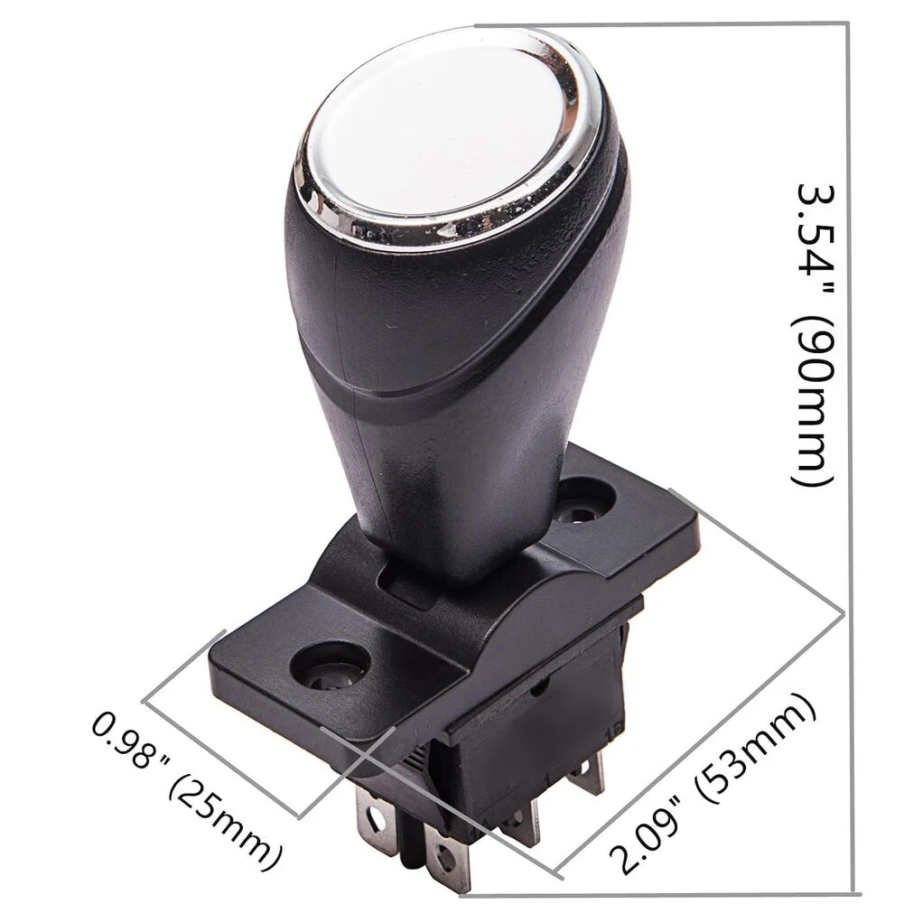 Automatic Reset Switch 2.1 X 1 X 3.6 Inches Bumper Car Joystick Child\'s Toy Maintenance Enhanced Usability Quick Connect Type