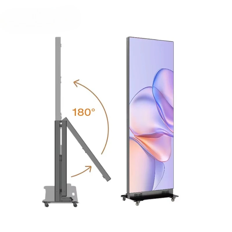 Pantalla LED Digital Portátil para Carteles con Animación para Publicidad en Tiendas Minoristas, Señalización OEM para Carteles