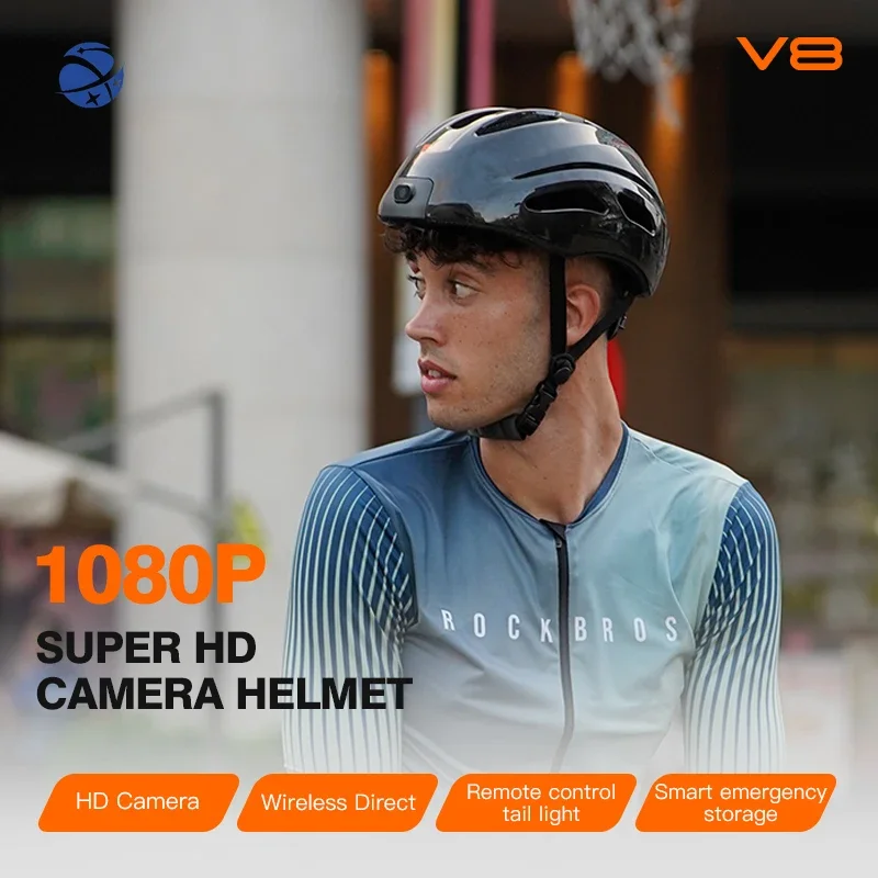 New Technology Customized Logo Waterproof Ar Smart Industrial Helmet Motorcycle Helmet With Blue Toother Smart Helmet