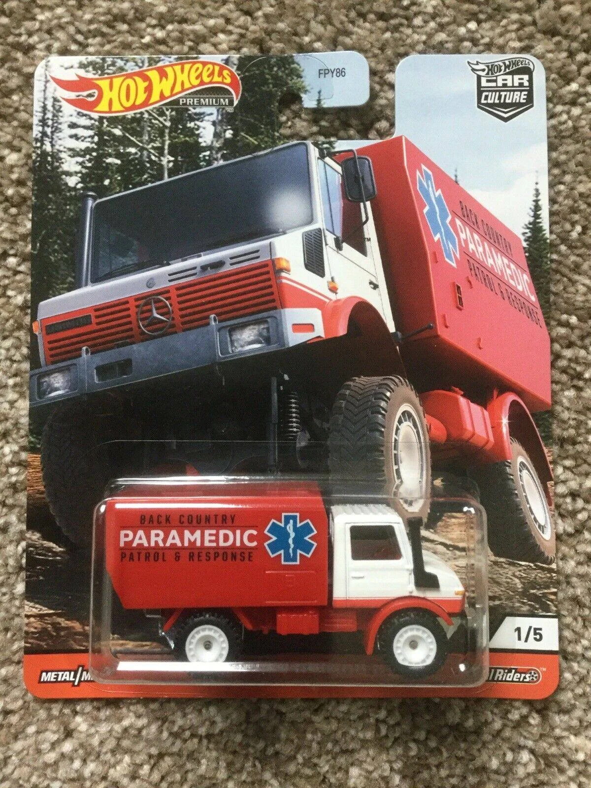 ล้อร้อนยานยนต์วัฒนธรรม Series 1/64 Wilderness All Terrain FPY86Q Benz รถเด็กรุ่นของเล่น Diecast ของขวัญวันเกิดเรือตอนนี้