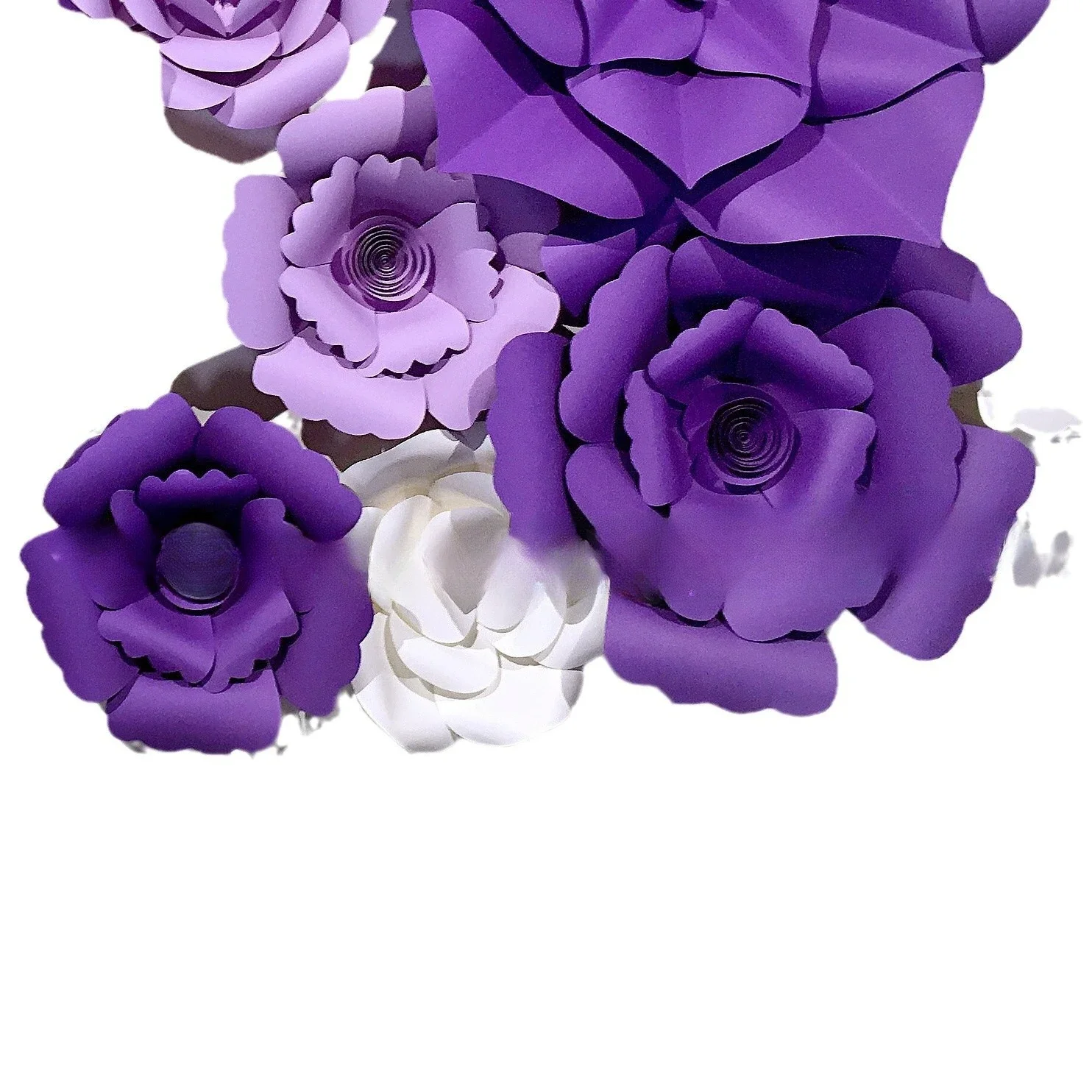 

Large, paper flower DIY handmade, wedding paper flower, background, arrangement