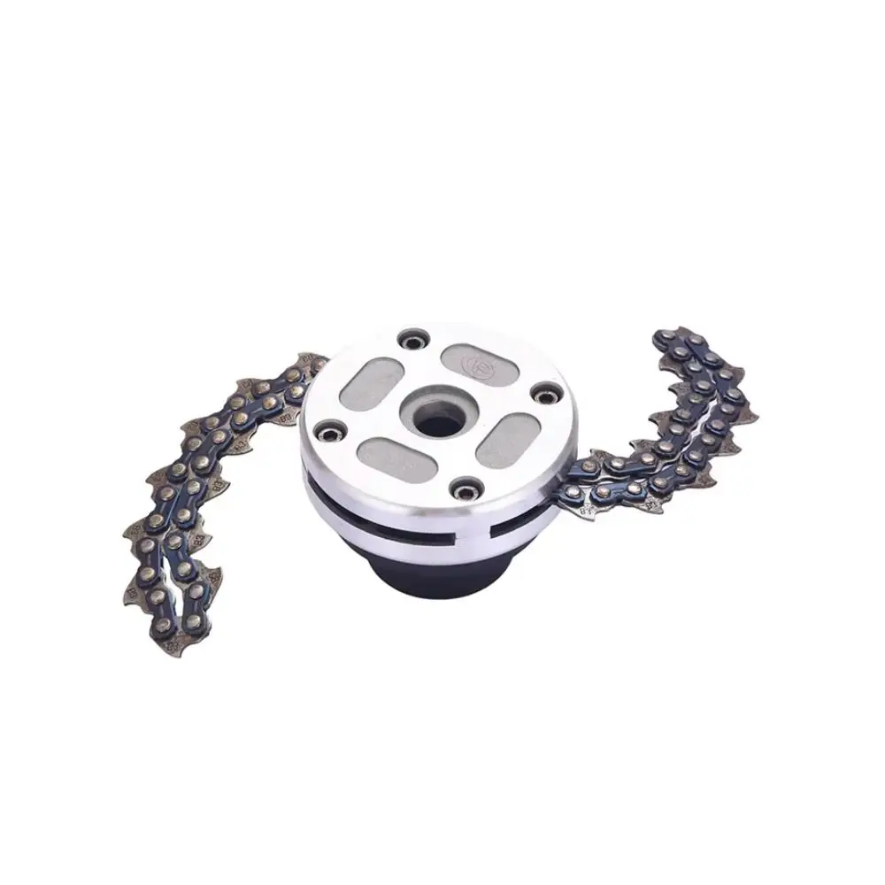 芝刈り機アクセサリー草刈り機ヘッド厚みのある高硬度芝刈り機ヘッド耐衝撃性M10チェーン芝刈り機ヘッド