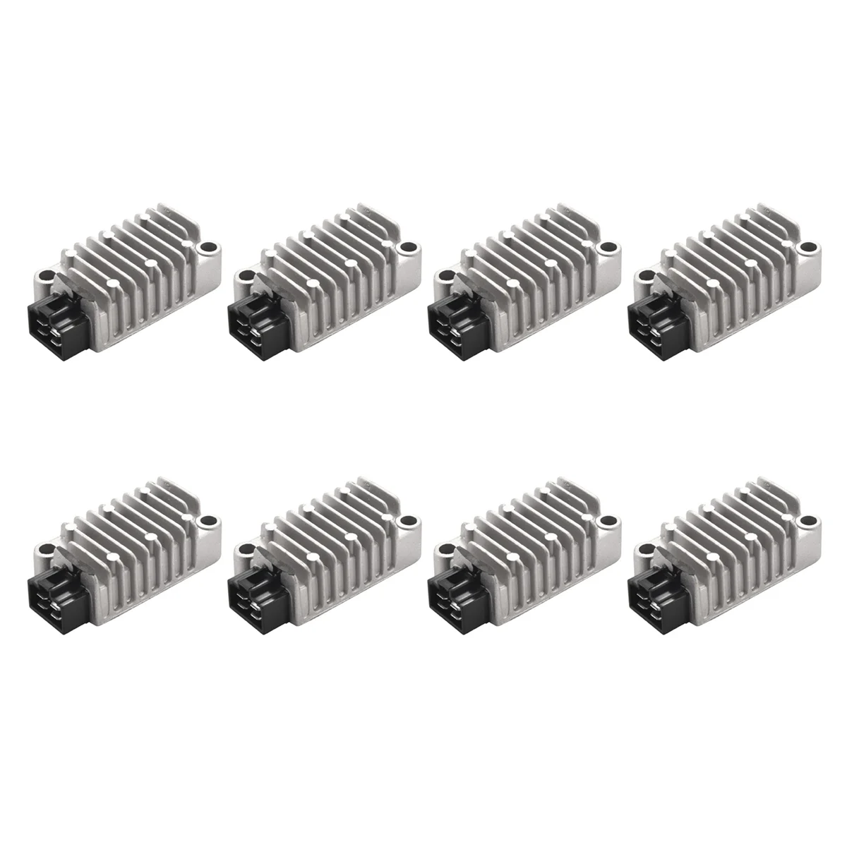 8X Aluminum Motorcycle Voltage Regulator Rectifier for Yamaha TT250 TT225 SRX600 TDM850 TW200 FZR400 FZR600