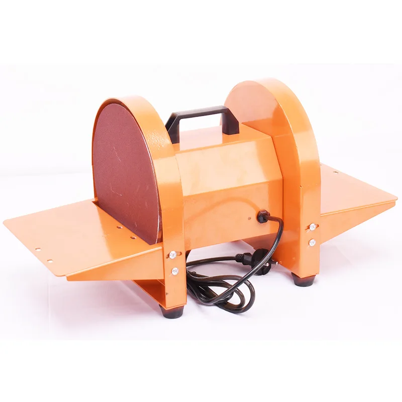 

220V Electric Wool Scissor Blade Sharpener Speed Adjustable Desktop Double Head Disc Sander Sandpaper Machine Polisher Polisher