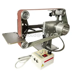 1200x50mm Belt Grinder Machine 750W Multifunctional Vertical & Horizontal Belt Sander Polisher Sharpener Polishing Machine