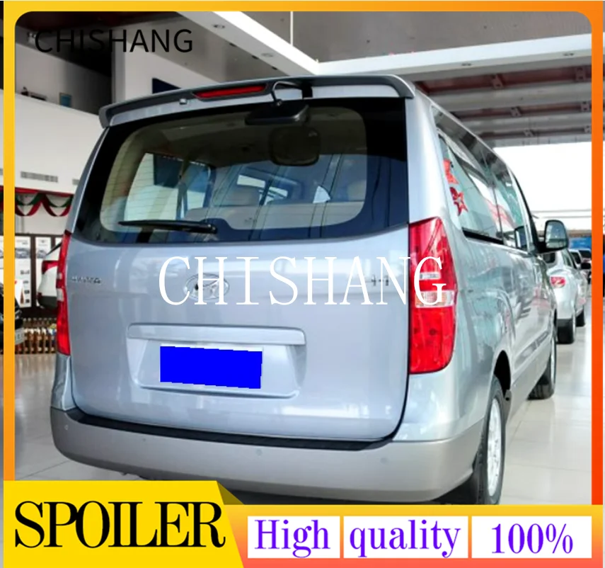 High Quality ABS Primer Unpainted Color Car Rear Lip Trunk Spoiler For Hyundai Starex H-1 Spoiler