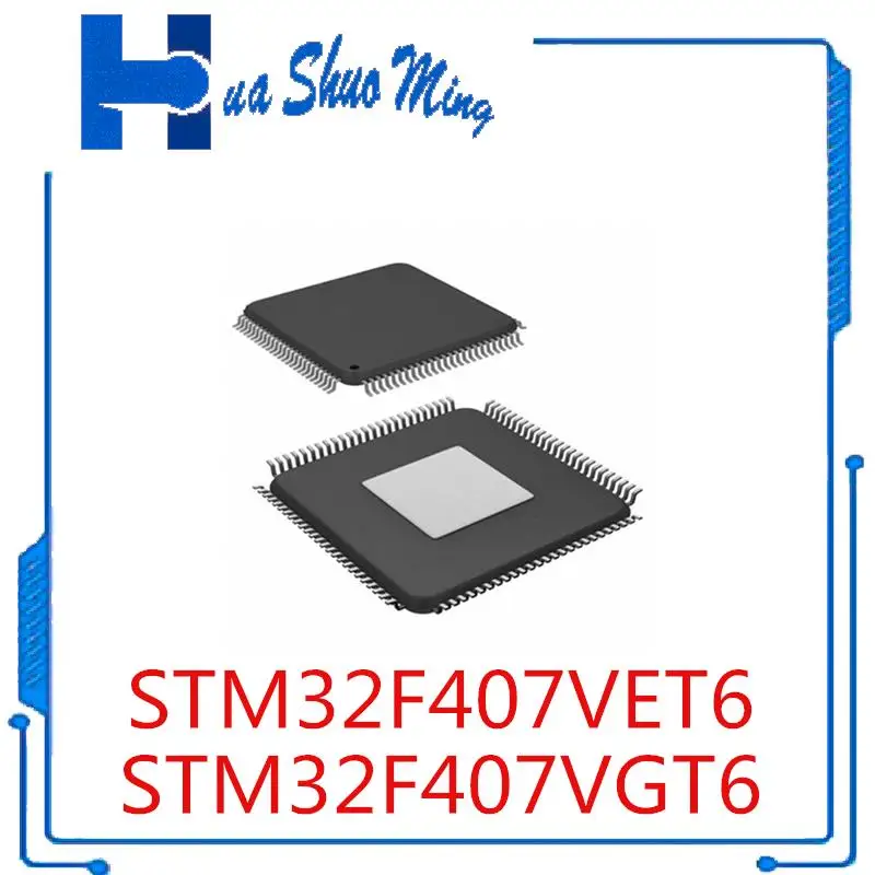 

2Pcs/Lot STM32F407VET6 STM32F407VGT6 STM32F407VE STM32F407VG STM32F407V STM32F407 STM32F STM32 LQFP100