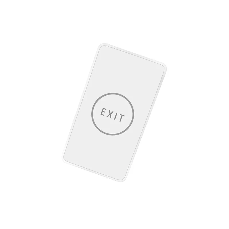 5pcs Ultrathin Narrow Exit Button Touch Switch 12V/24V  Door Release Button With LED Indicator Automatic Sensing Switch