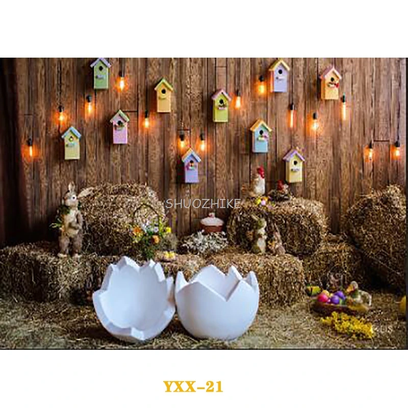 Shuozhike-クリスマスのテーマの写真の背景、雪だるま、クリスマスツリー、肖像画の背景、写真スタジオの小道具、YXX-95