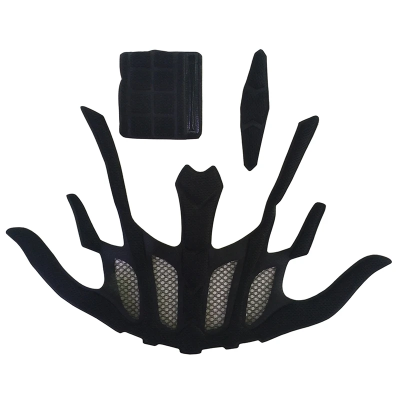 

Y609A-Cycling Helmet Pads Sealed Sponge Bicycle Helmet of Inner Pads Protection Helmet Padding Bike Helmet Pads-SK-206,Black