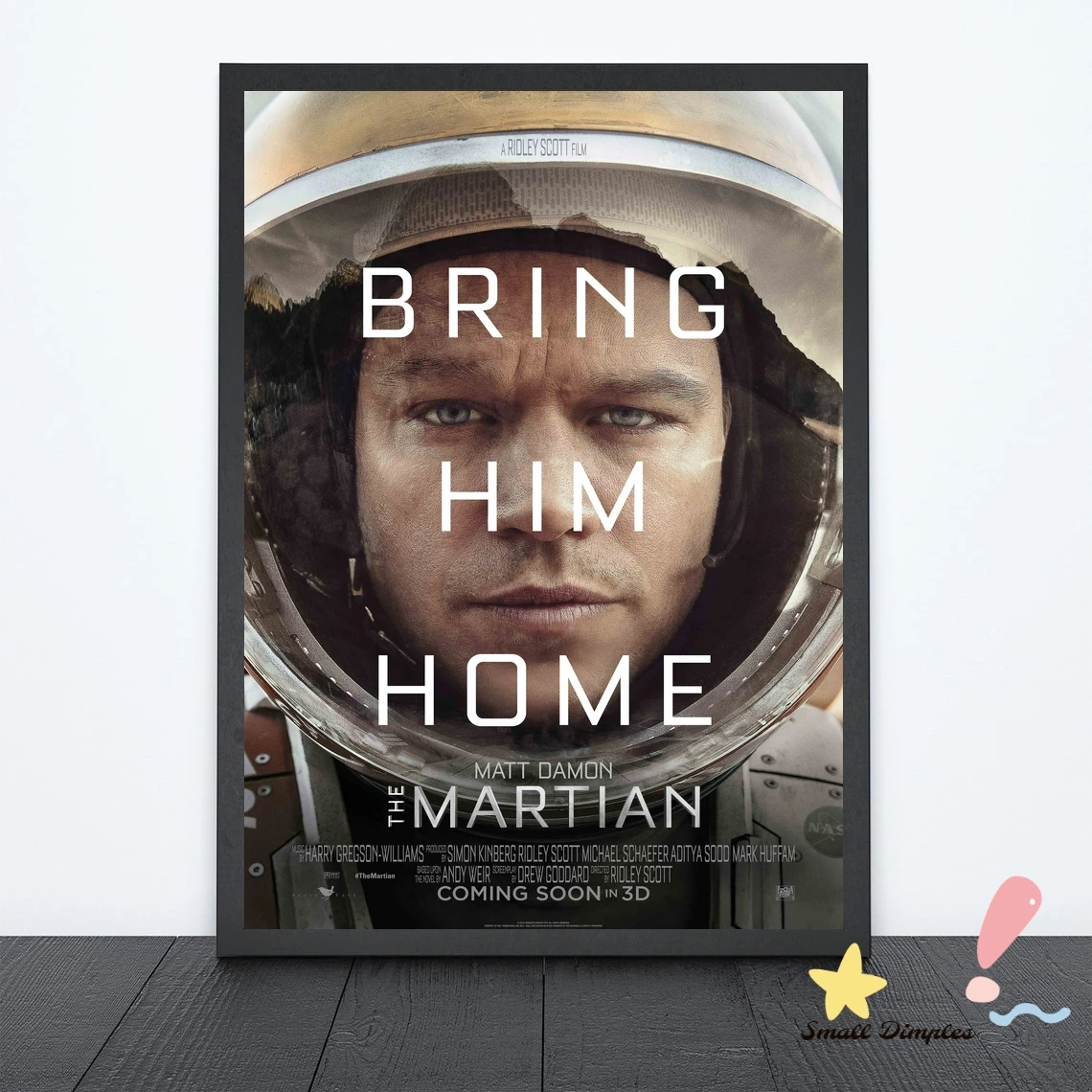 The Martian Classic Movie Poster Canvas Art Print Home Decoration Wall Painting ( No Frame )