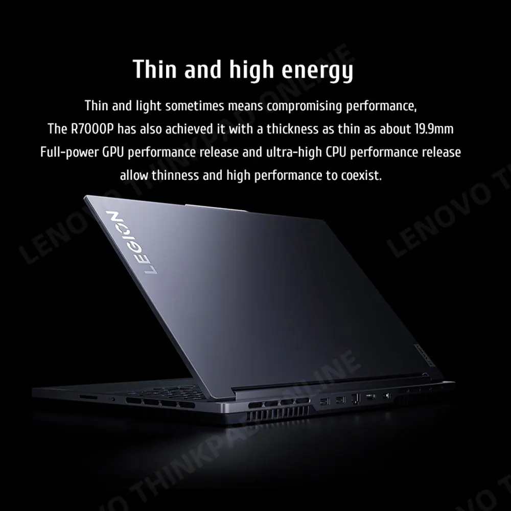 Imagem -04 - Lenovo Legion Gaming Laptop Esports Amd Ryzen 7840h 16 Polegada 16g 32g Ram Ssd 1t Rtx 4060 2.5k 165hz 2023