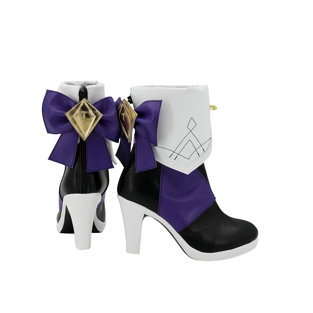Honkai Star Rail Herta Cosplay Schoenen Hoge Hak Laarzen Op maat gemaakt