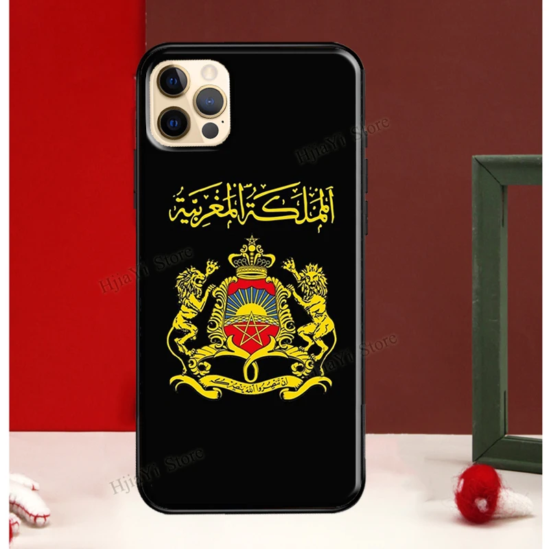 Maroko Maroc marokańska flaga dla iPhone 13 12 Pro Max Mini okładka etui na telefon dla iPhone 11 14 Pro Max XS X XR 7 8 Plus SE