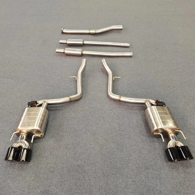 

Cc Caigh Peormance Stainless Steel Exhaust Catback For IS200T IS300 GS300 2.0T With Muffler Valves