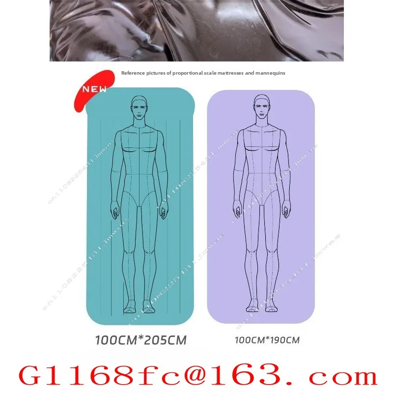 High Quality Household Latex Vacuum Bed Inflatable Mattress Can Be Customized with Sleeping Bags