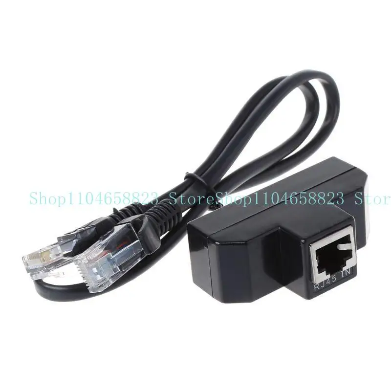 Phone Telephone RJ11 6P4C Female To 4 Ethernet RJ45 8P8C Male F/M Adapter Converter Cable