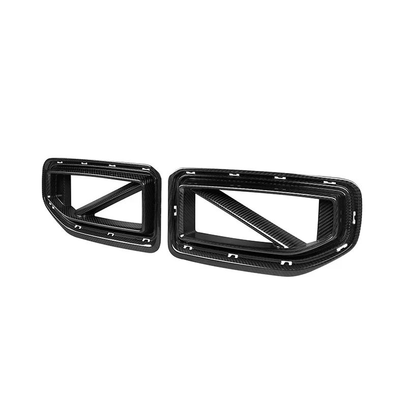 Replacement Front Bumper Air Vent Hood Kidney Grille Real Dry Carbon Fiber Sport Racing Grill For BMW 2 Series G87 M2 2023-IN