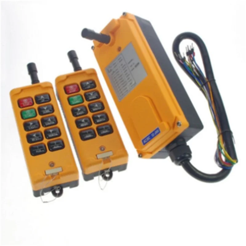 

HS-10 2 Transmitters 10 Channels Hoist Crane Radio Remote Control System