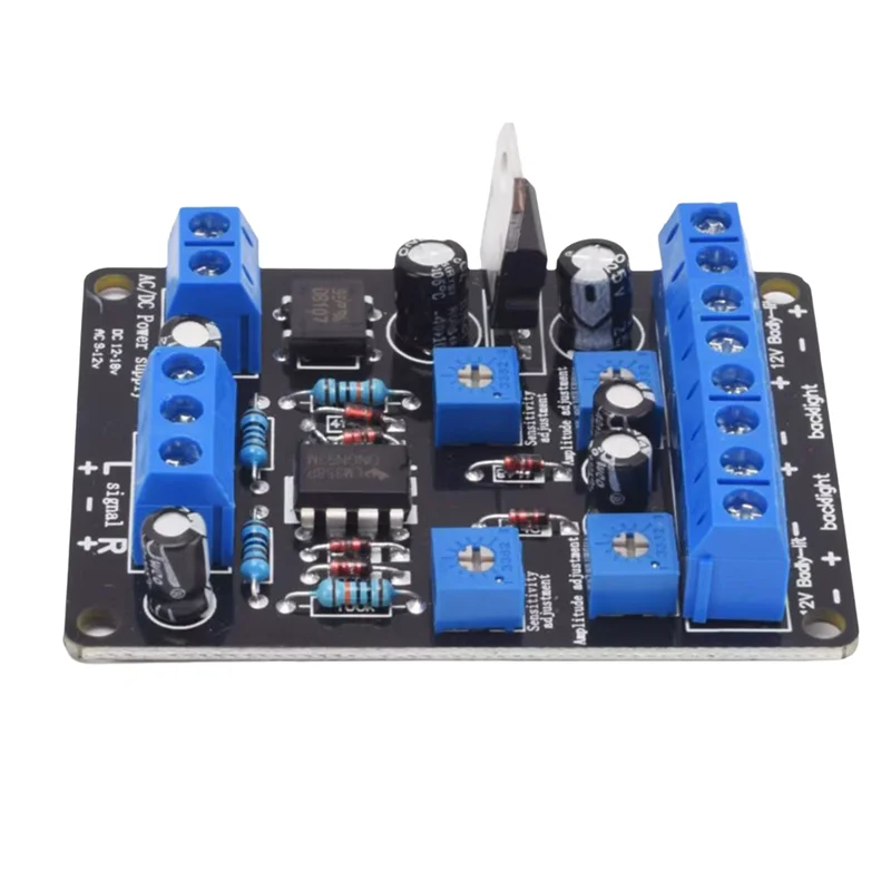 

Аудиометр уровня ABCA VU Плата драйвера аудиометра Измеритель уровня звука Модуль платы драйвера